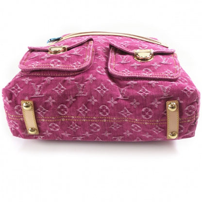 Louis Vuitton Denim Baggy GM Fuchsia 4 of 6