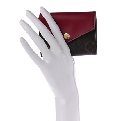 Louis Vuitton Monogram Zoe Wallet Fuchsia 2 of 6