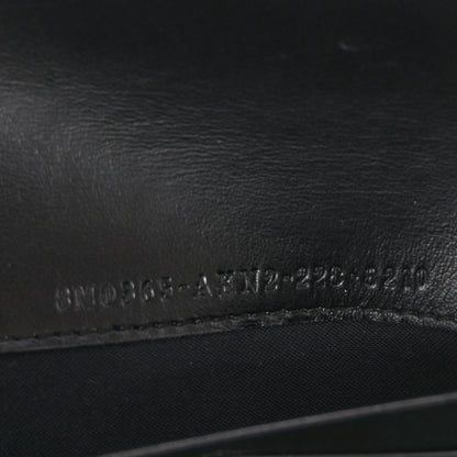 Fendi X VERSACE Glazed Fabric Fendace FF Baroque Continental Wallet On Chain Gold Tobacco Black 7 of 8