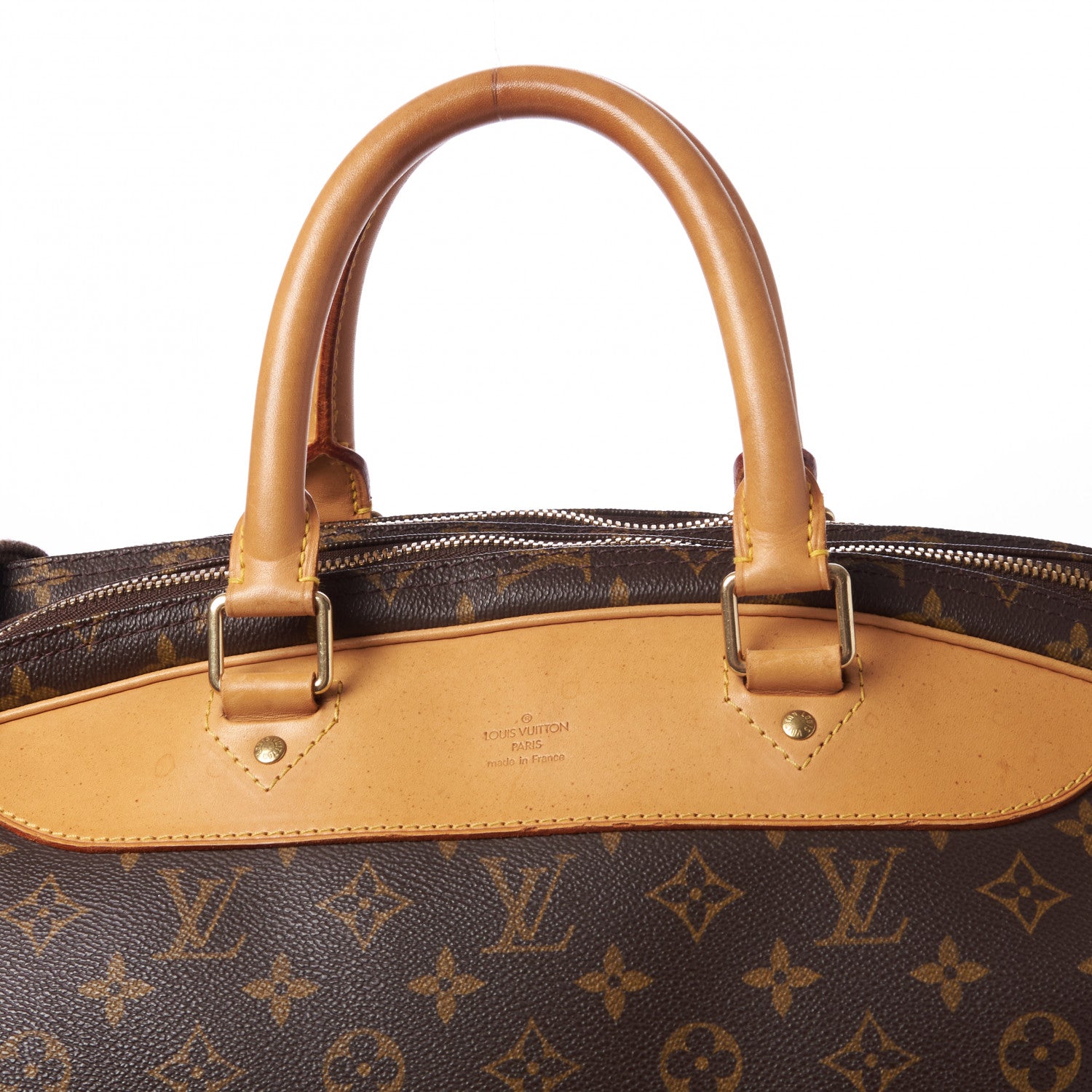 Louis Vuitton Monogram Alize 2 Compartment Luggage 6 of 9