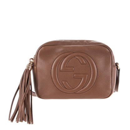 Gucci Cellarius Calfskin Small Soho Disco Bag Acero 1 of 8