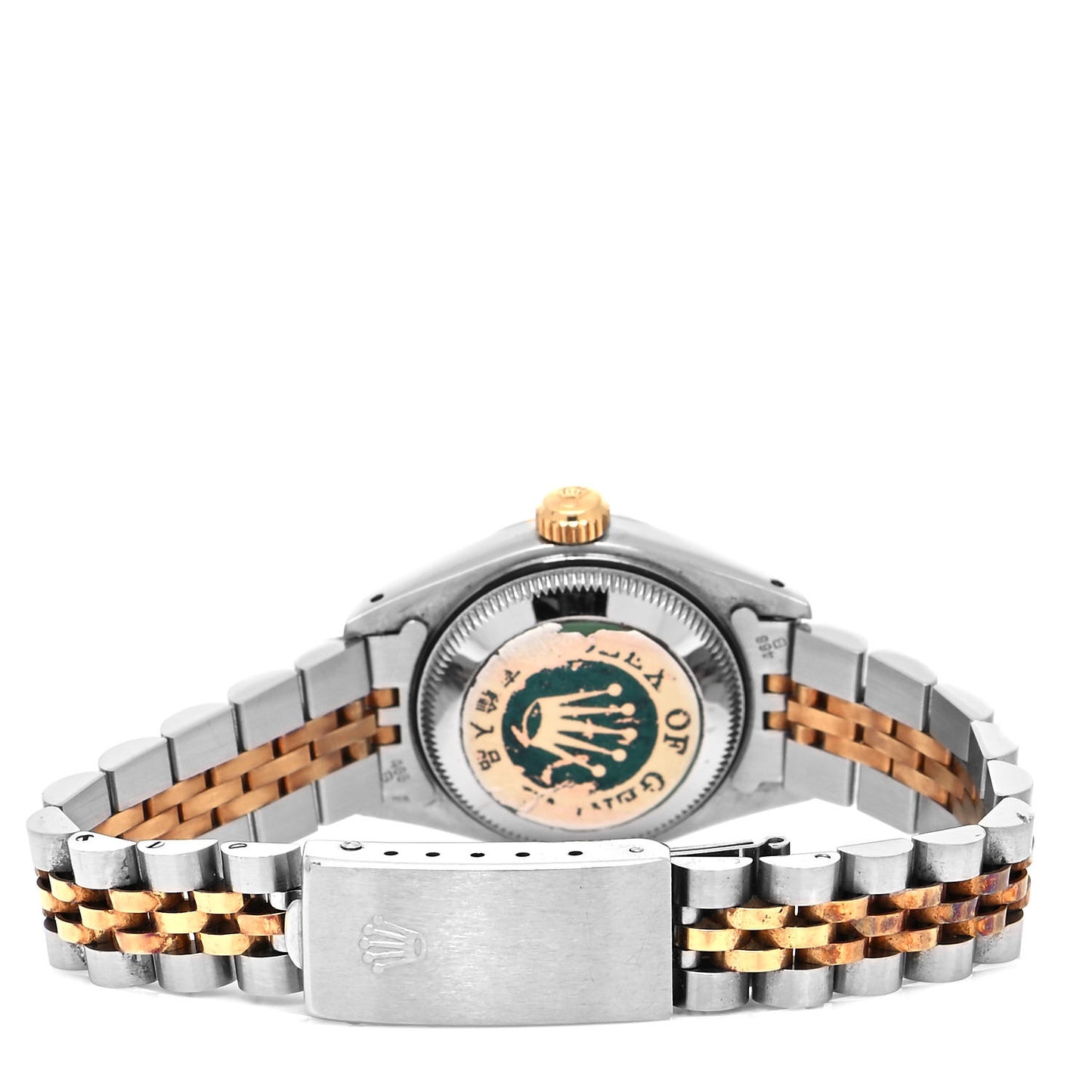 Stainless Steel 18K Yellow Gold 26mm Oyster Perpetual Datejust Watch Champagne 69173