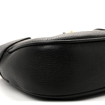 Gucci Goatskin Small Aphrodite Shoulder Bag Black 8 of 10