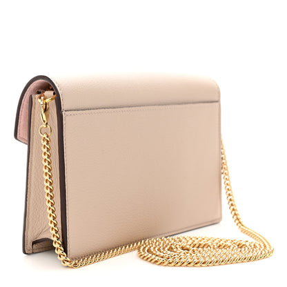 Louis Vuitton Soft Calfskin My Lockme Chain Pochette Greige 3 of 10