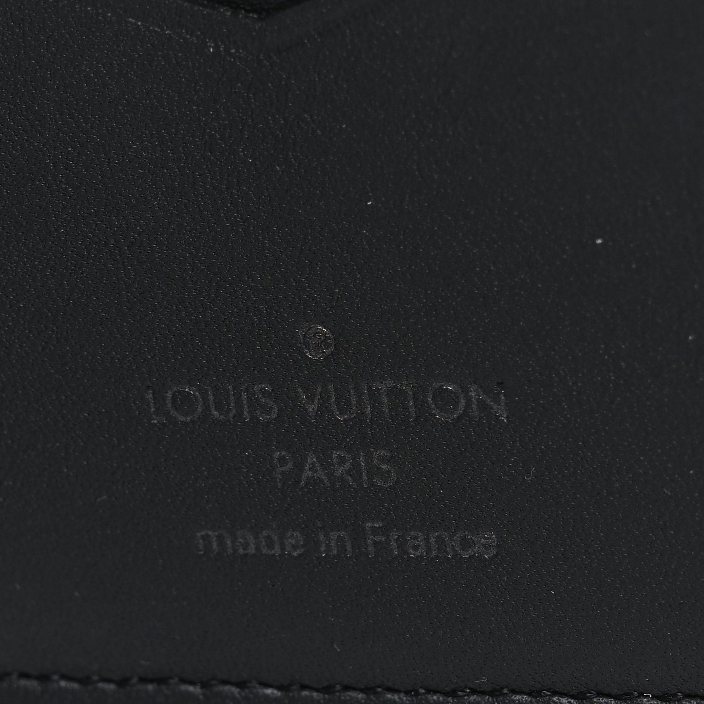 Calfskin Monogram Shadow Pocket Organizer Black
