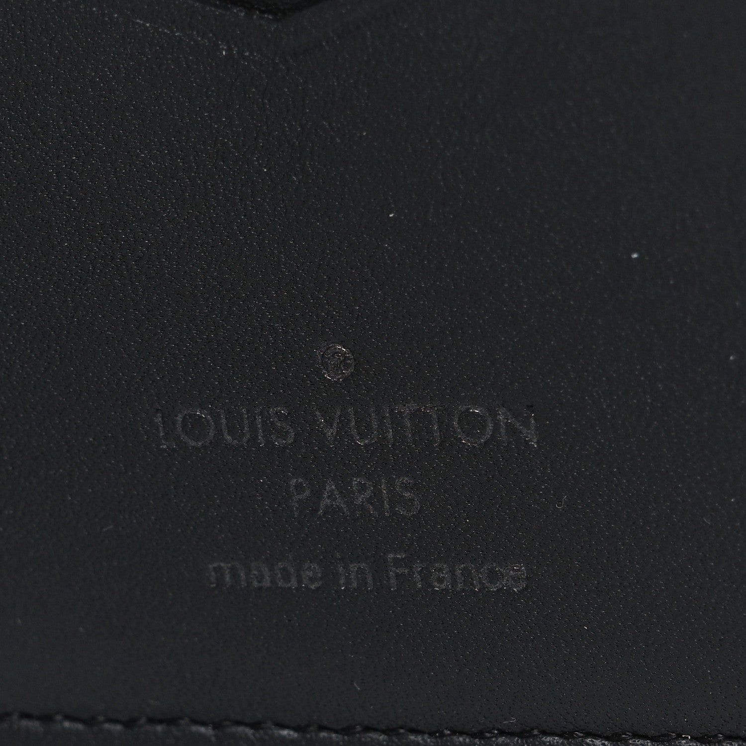 Louis Vuitton Calfskin Monogram Shadow Pocket Organizer Black 6 of 8