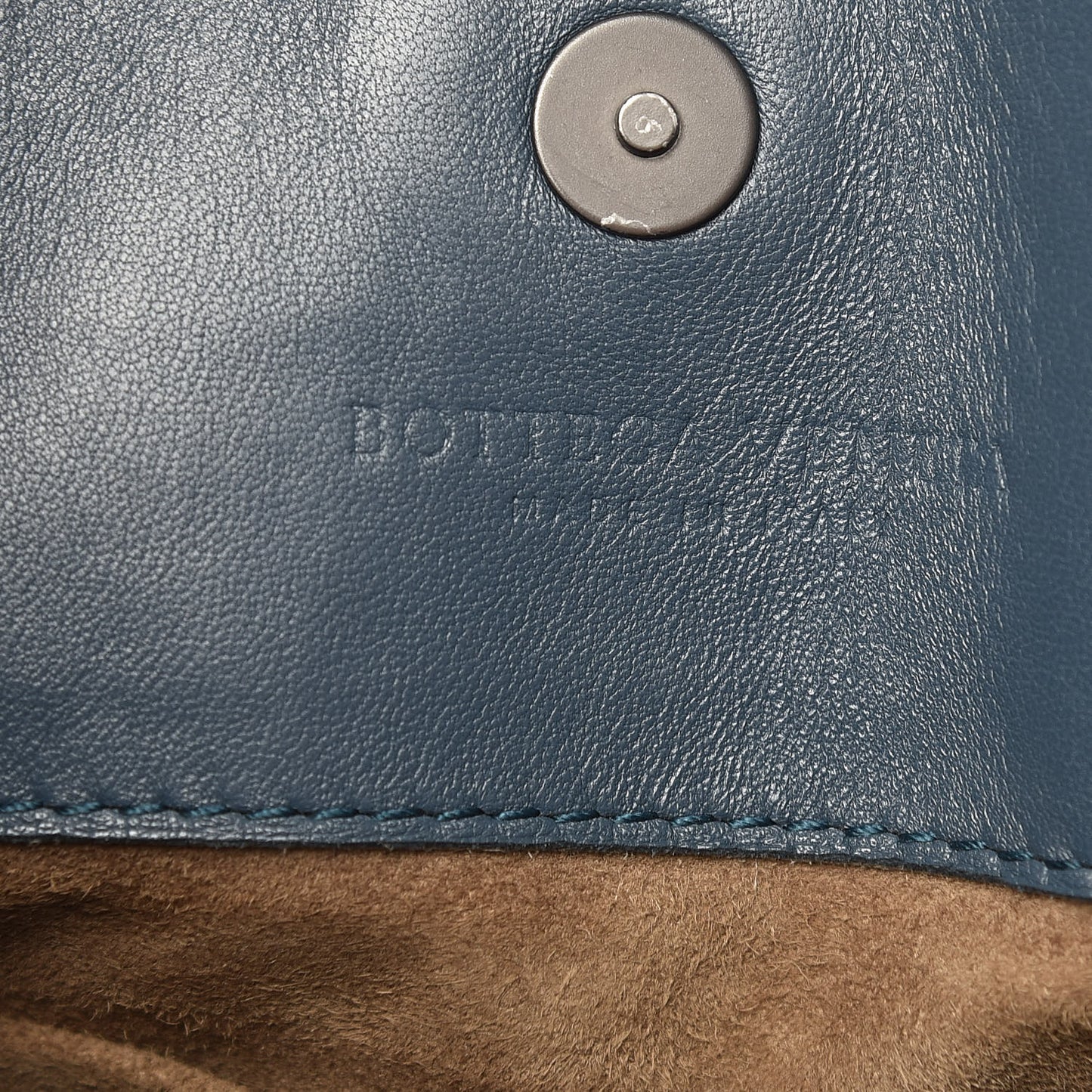 Nappa Intrecciato Medium Tote Denim