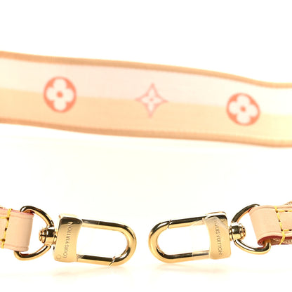 Louis Vuitton Jacquard Speedy Bandouliere 20 Shoulder Strap Pink Orange 3 of 3