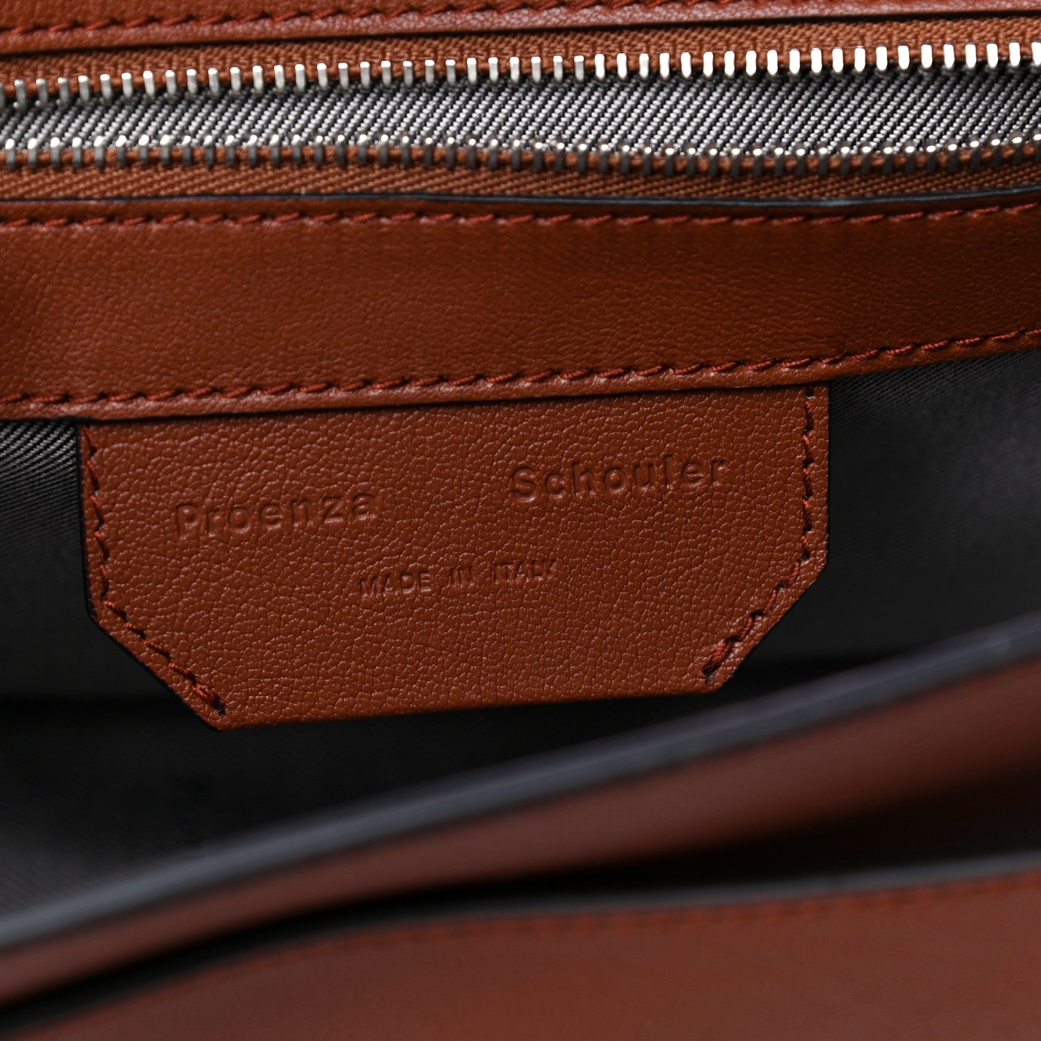 Proenza Schouler Calfskin Suede Tiny PS1 Satchel Chocolate 6 of 18