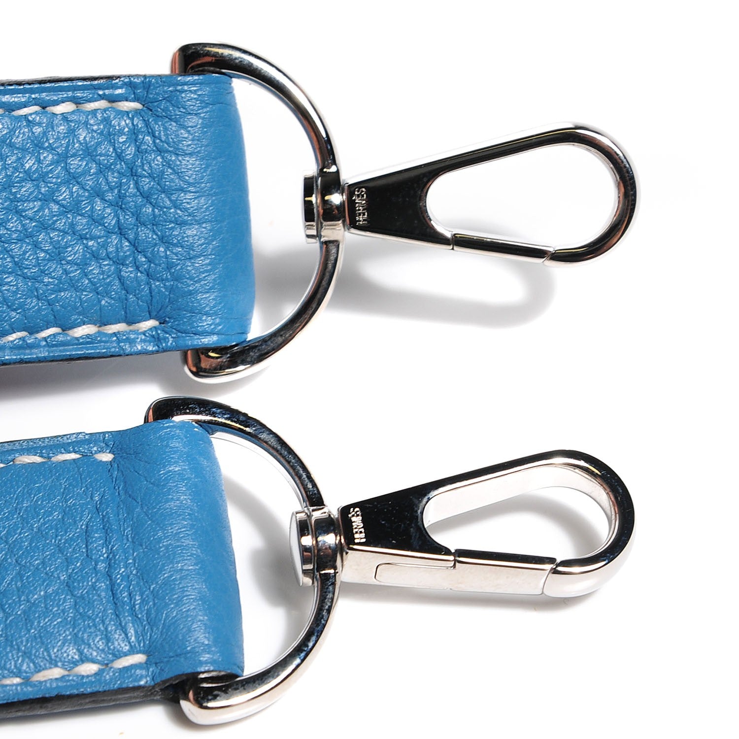 Hermes Taurillon Clemence Jypsiere 28 Blue Jean 14 of 17