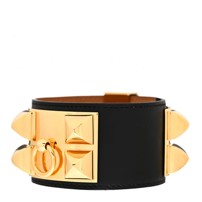 Hermes Box Collier de Chien CDC Bracelet L Black 1 of 6