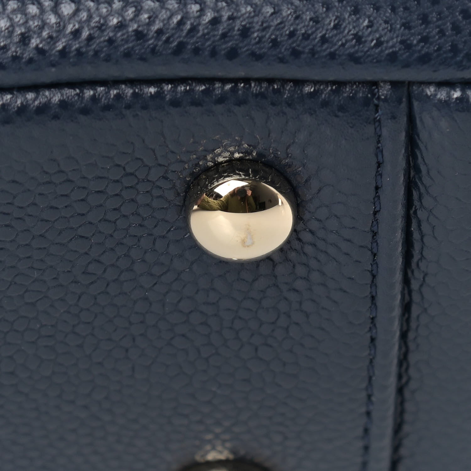 Chanel Caviar Quilted Medium Business Affinity Flap Navy 11 of 14