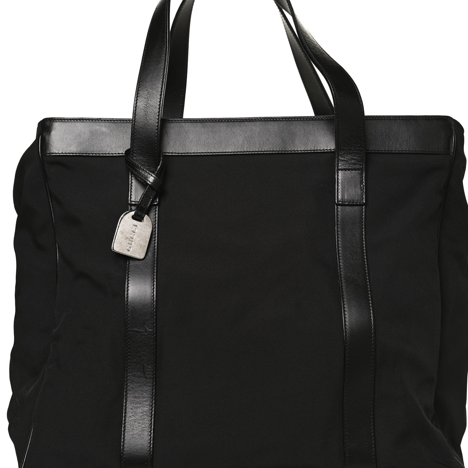 Gucci Nylon Tote Black 8 of 12
