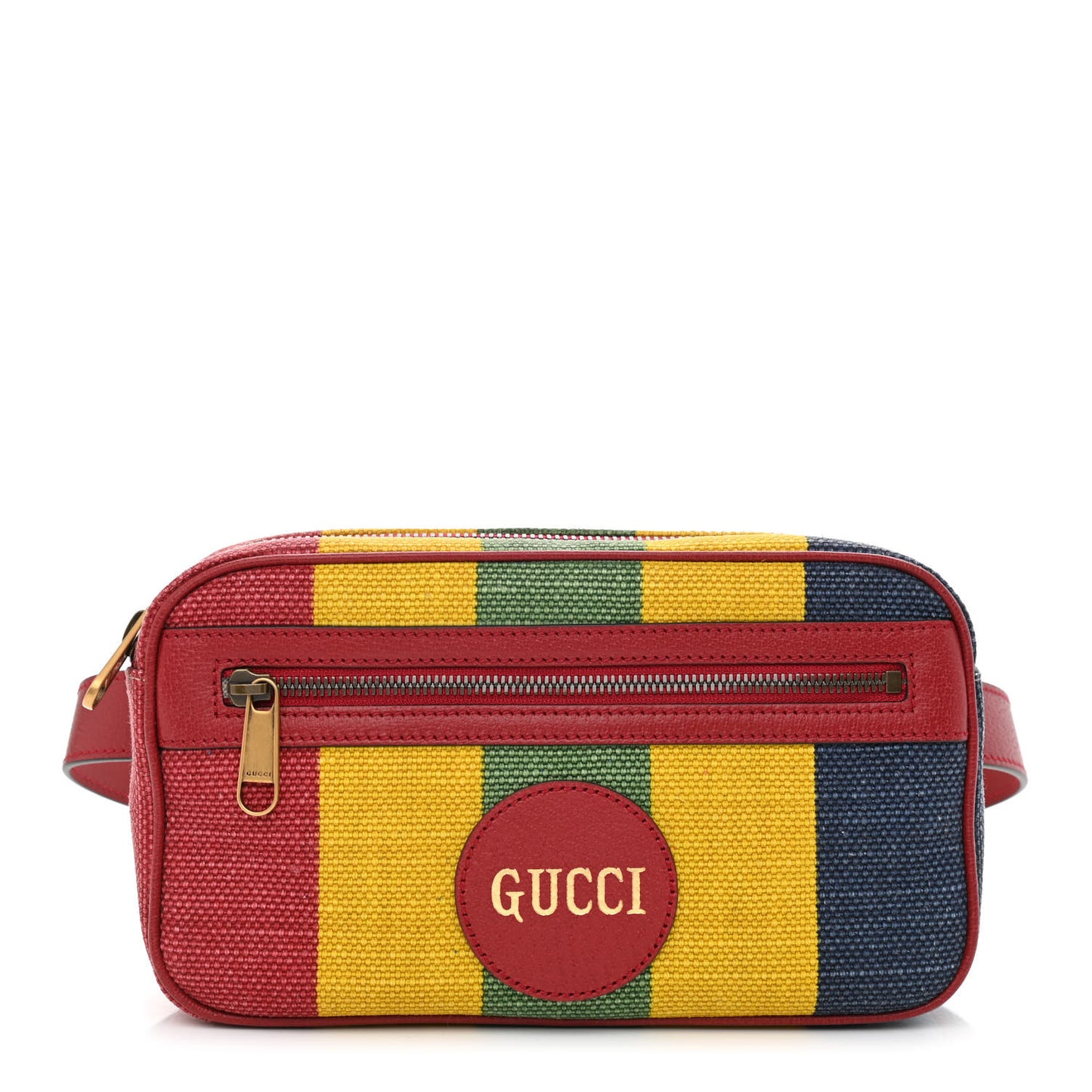 Canvas Marley Stripe Script Logo Gucci 100 Belt Bag 80 32 Multicolor