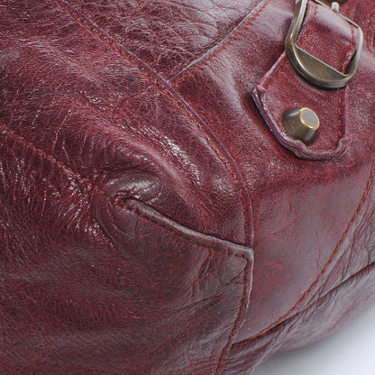 Balenciaga Agneau Day Hobo Bordeaux 6 of 10