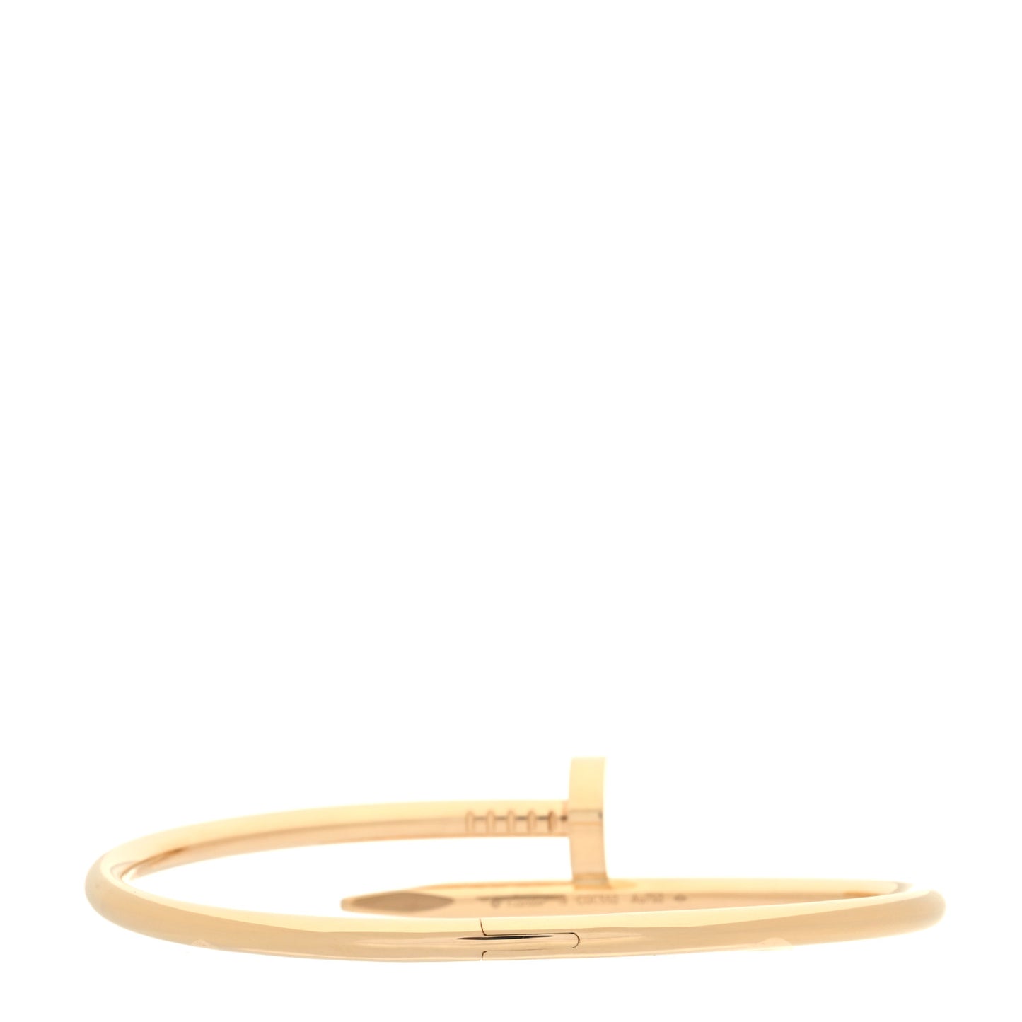 18K Yellow Gold Juste Un Clou Bracelet 19