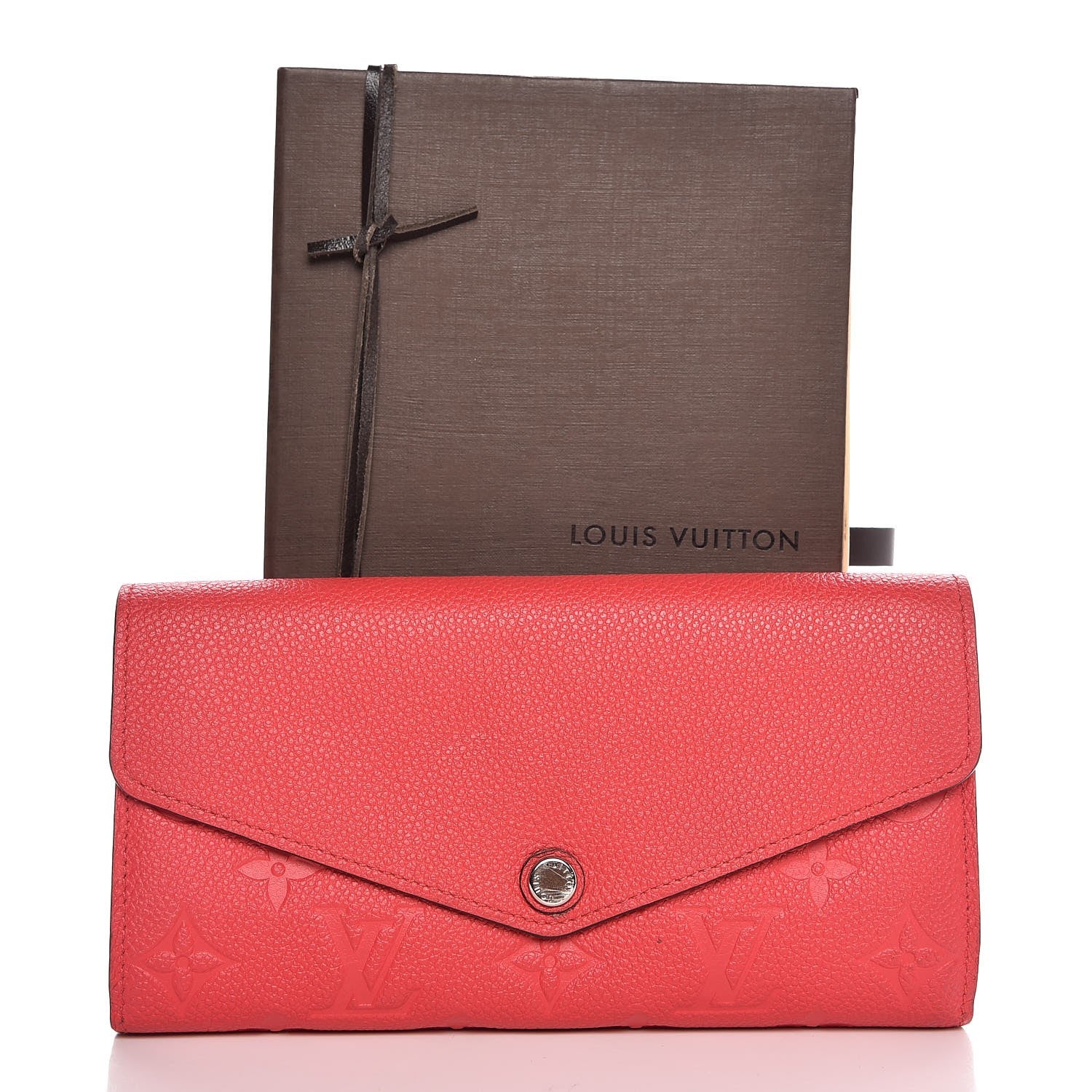 Louis Vuitton Empreinte Sarah Wallet NM Poppy 8 of 9