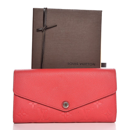 Louis Vuitton Empreinte Sarah Wallet NM Poppy 8 of 9