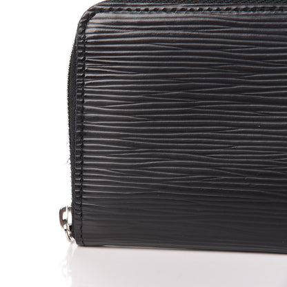 Louis Vuitton Epi Zippy Coin Purse Black 5 of 7