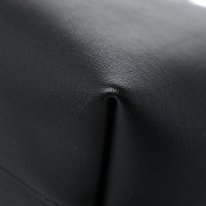 Saint Laurent Calfskin Large Shopping Tote Black 10 of 14