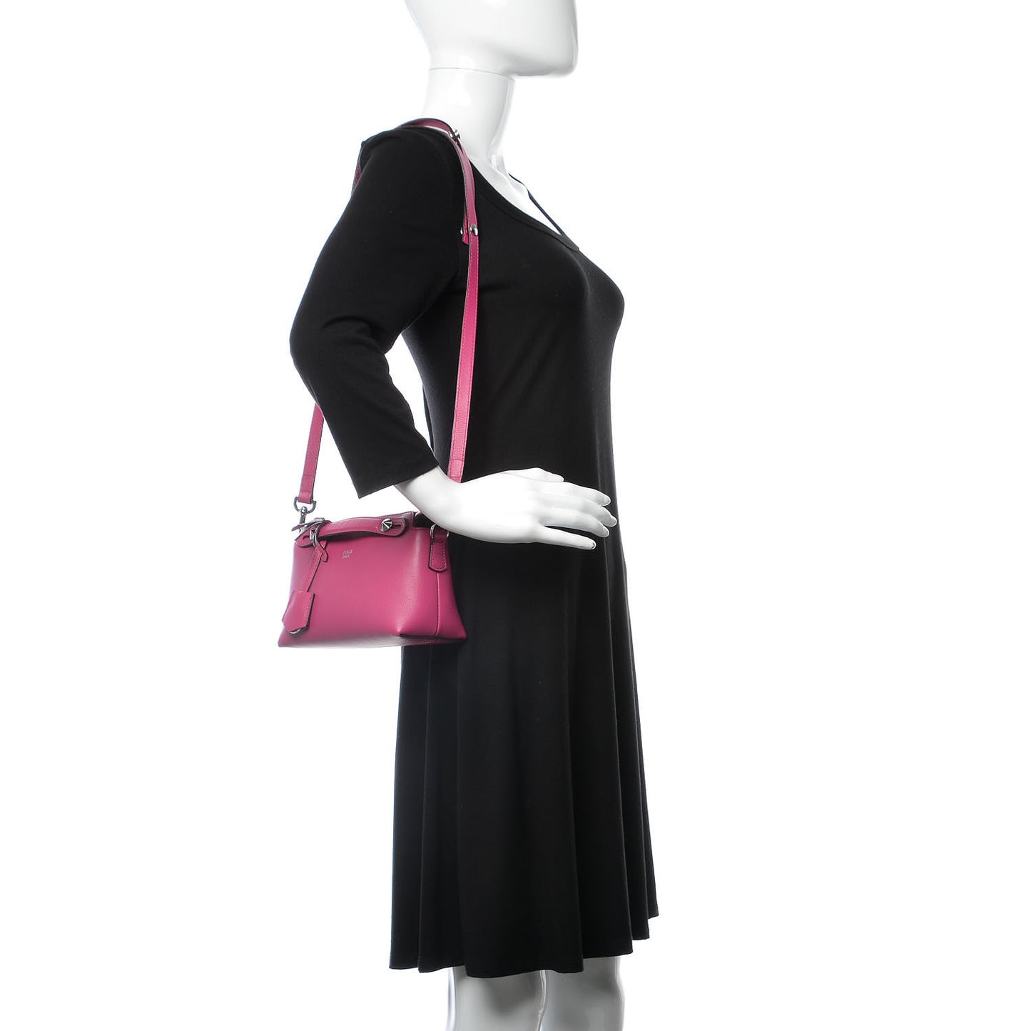 Vitello Dolce Mini By The Way Boston Bag Magenta