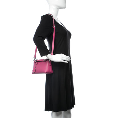 Fendi Vitello Dolce Mini By The Way Boston Bag Magenta 2 of 7