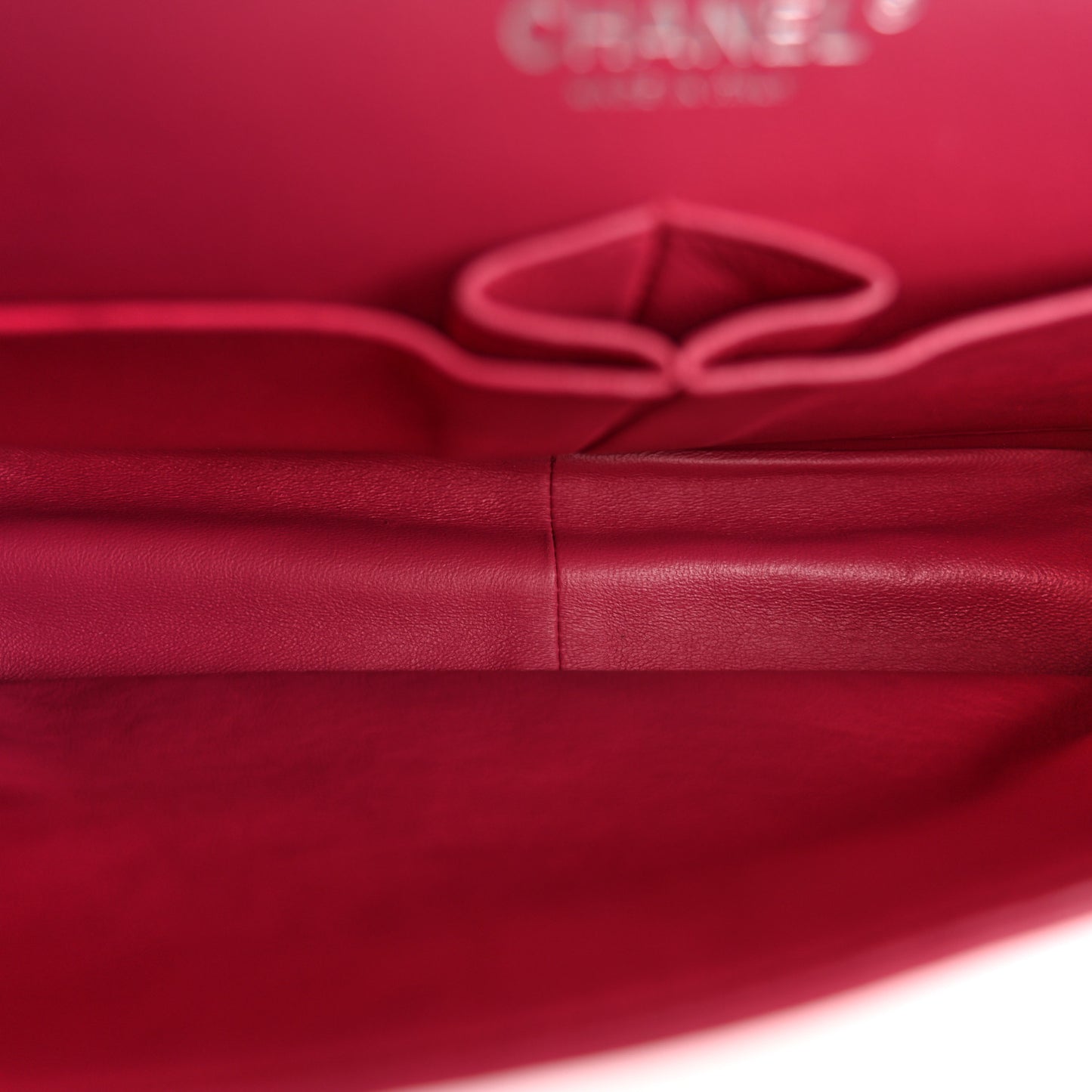 Patent Quilted Jumbo Double Flap Pink