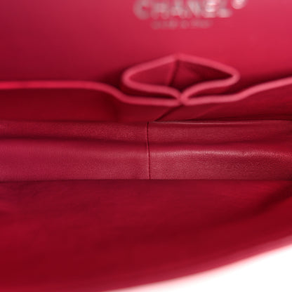 Chanel Patent Quilted Jumbo Double Flap Pink 5 of 16