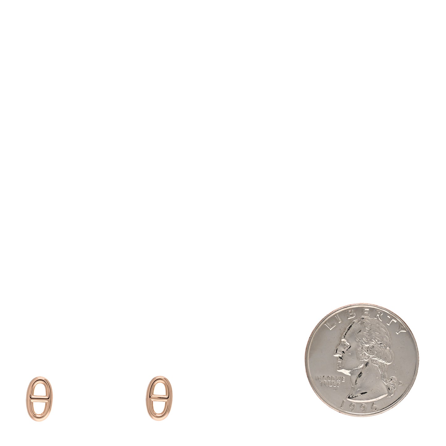 18K Rose Gold TPM Farandole Stud Earrings