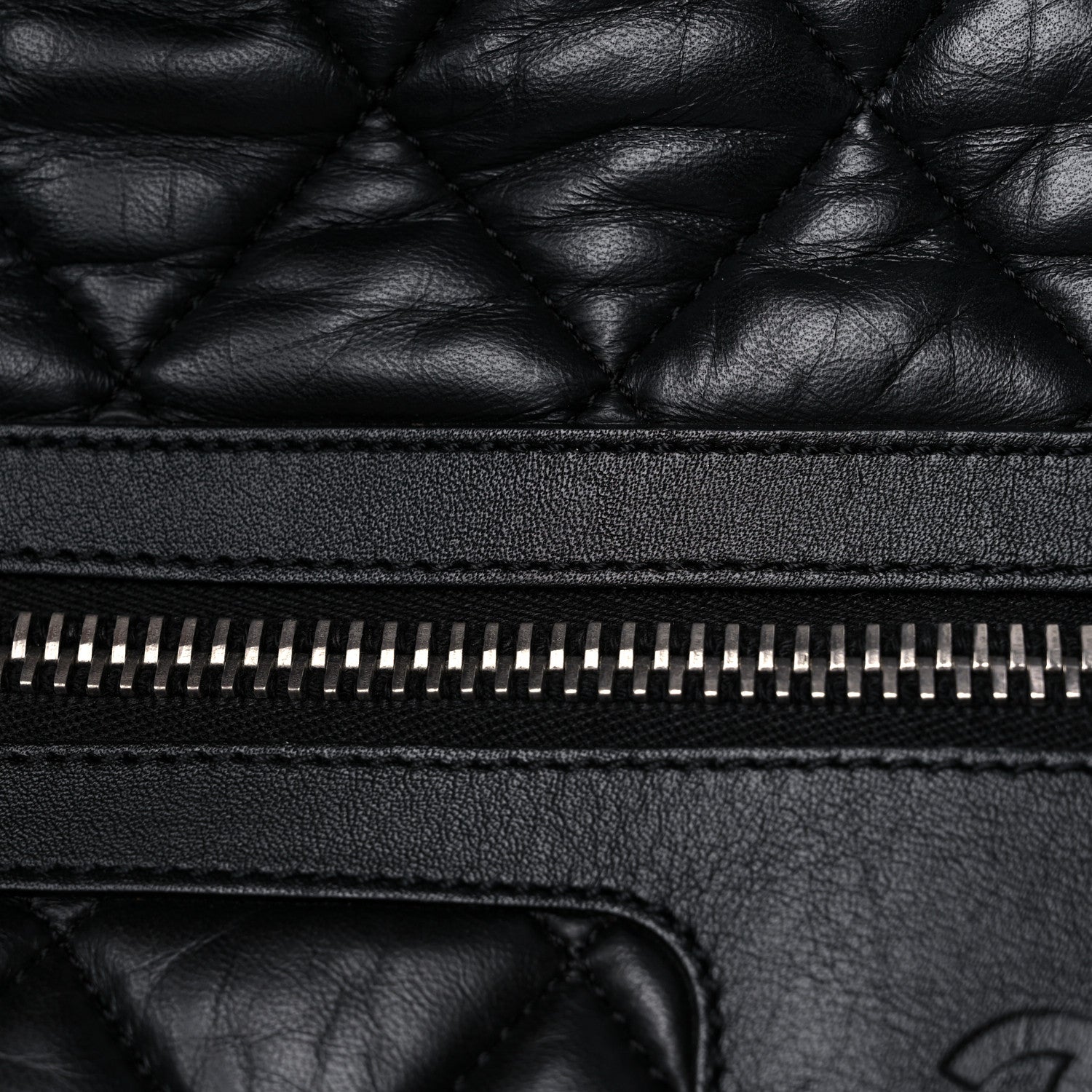 Chanel Lambskin Quilted Large Coco Cocoon Tote Black 17 of 17
