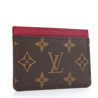 Louis Vuitton Monogram Card Holder Fuchsia 2 of 6