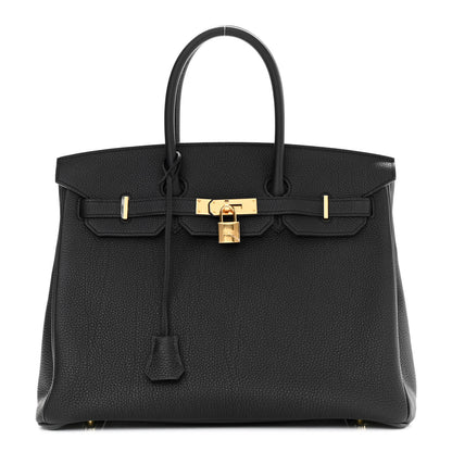 Hermes Togo Birkin 35 Black 1 of 10