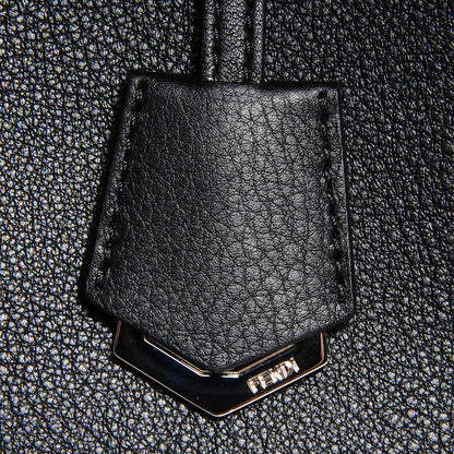 Fendi Vitello Dolce Large By The Way Boston Bag Black 12 of 13