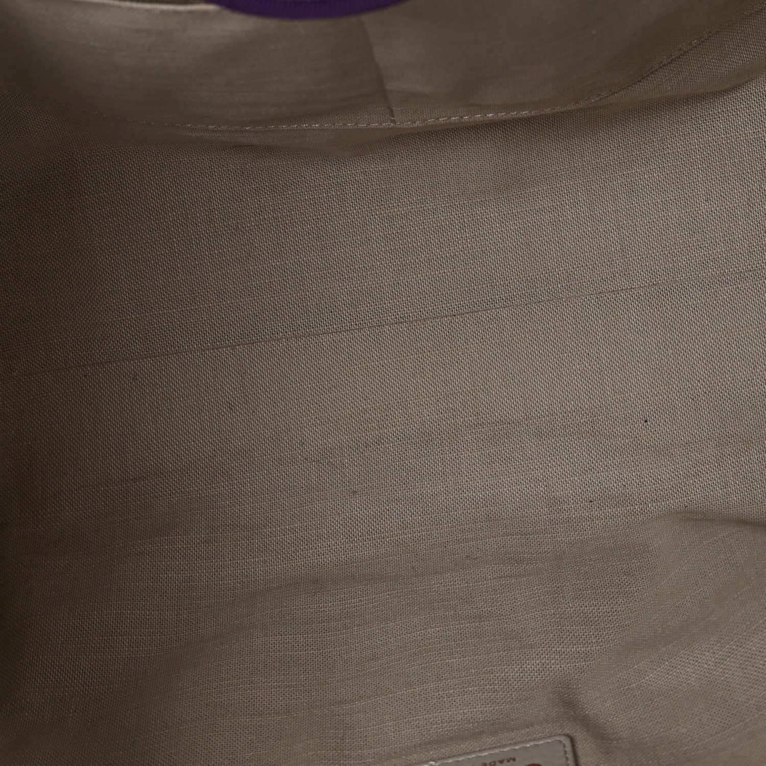 Chanel Mixed Fibers Small Deauville Tote Purple 6 of 11