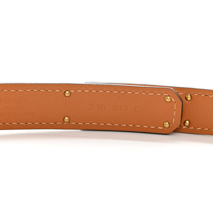 Hermes Epsom Kelly Belt White 4 of 4