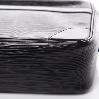 Louis Vuitton Epi Trocadero 24 Black 11 of 16