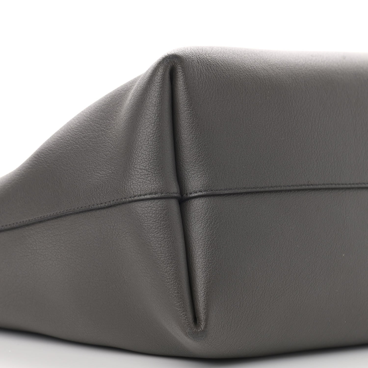 Saint Laurent Calfskin Large Shopping Tote Asphalt 10 of 18