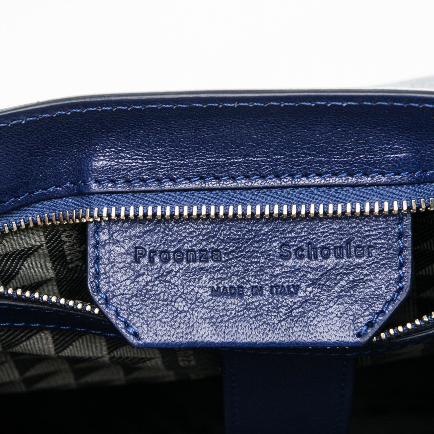 Proenza Schouler Lambskin Medium PS1 Satchel Cobalt 11 of 13