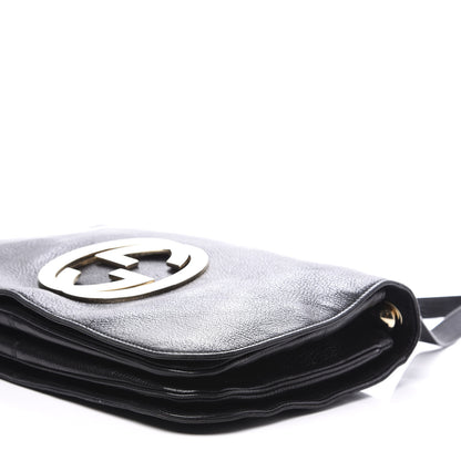 Gucci Calfskin Blondie Shoulder Flap Black 9 of 9