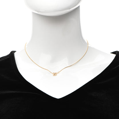 Louis Vuitton 18K Yellow Gold Diamond Idylle Blossom LV Pendant Necklace 2 of 7