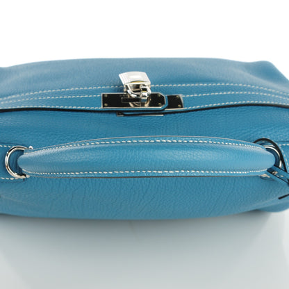 Hermes Togo Kelly Retourne 35 Blue Jean 10 of 20