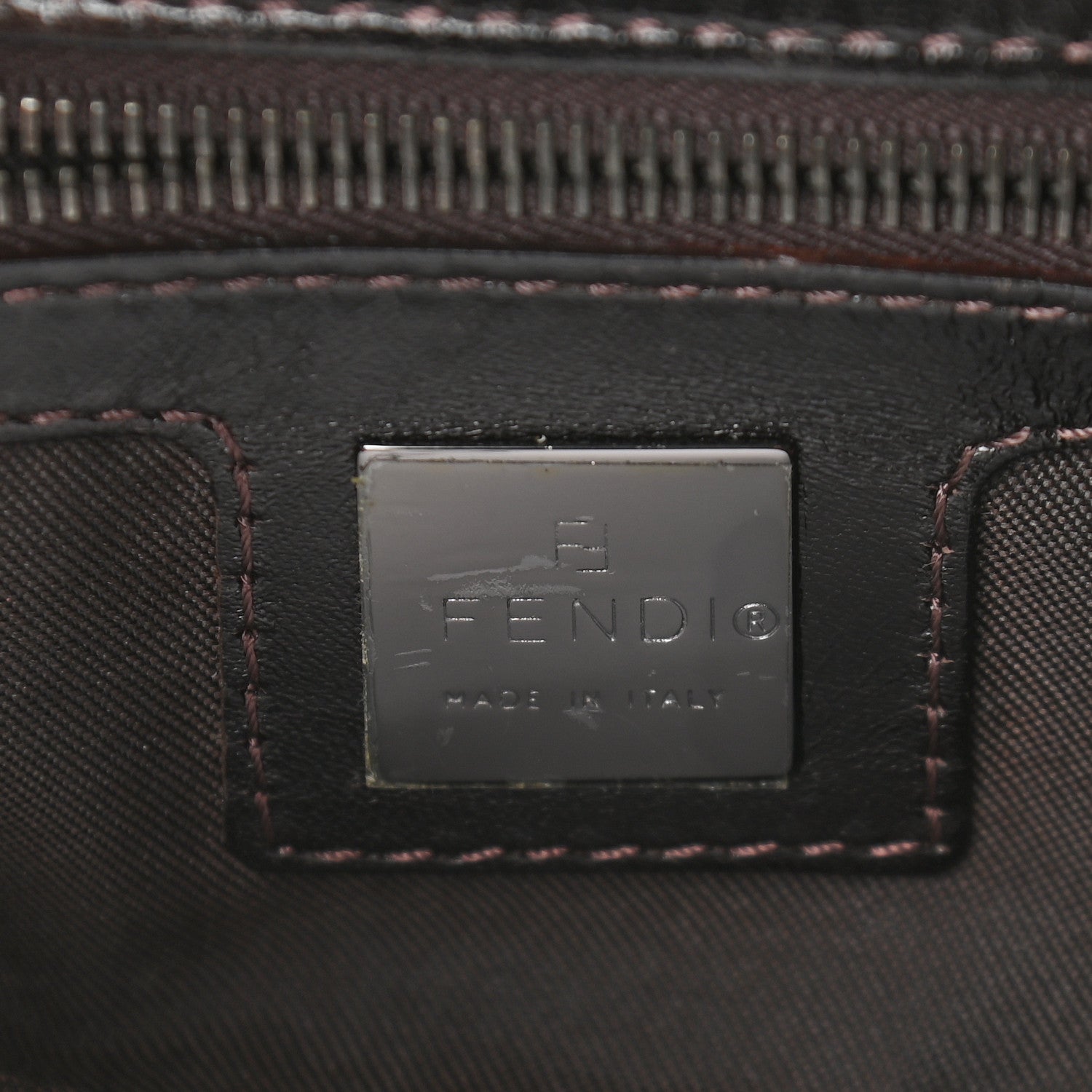 Fendi Zucca Baguette Bag Tobacco 6 of 8