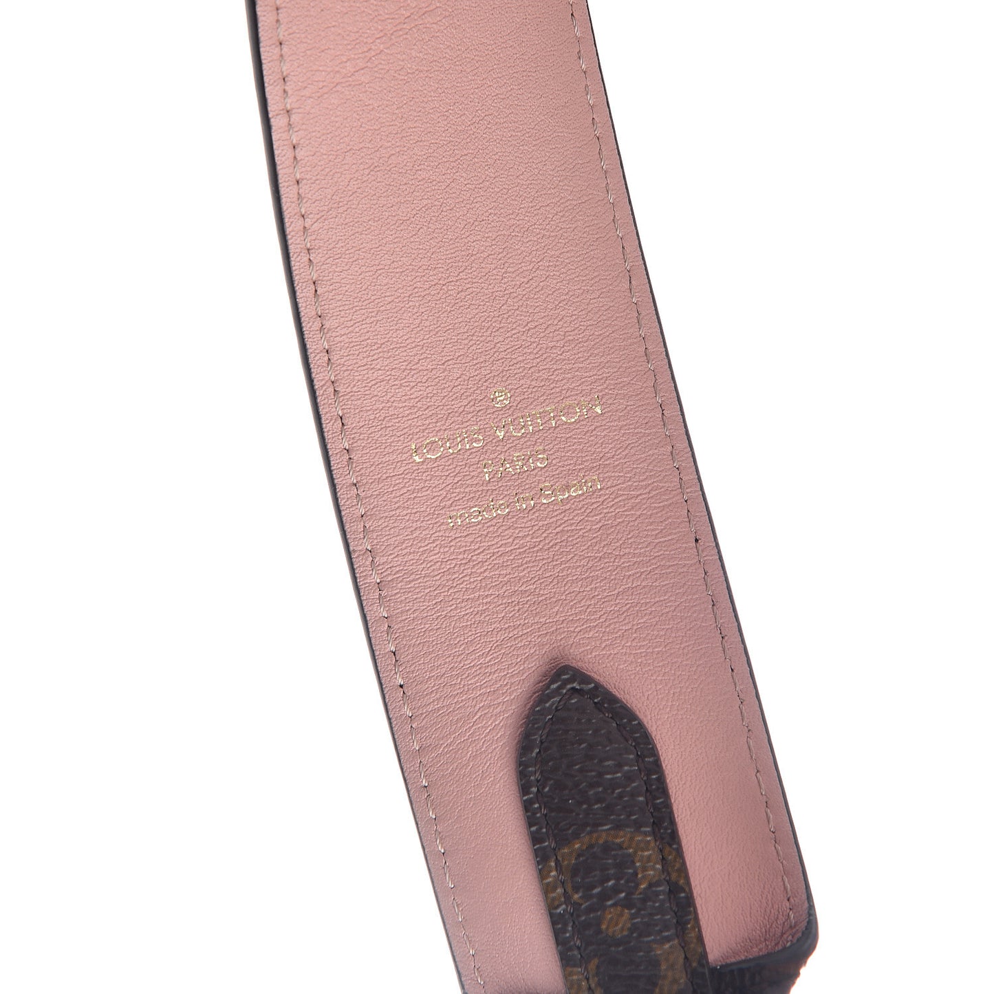 Monogram Bandouliere Shoulder Strap Rose Poudre