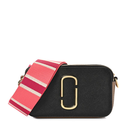 Marc Jacobs Saffino Small Snapshot Camera Bag Coral Multi 1 of 8