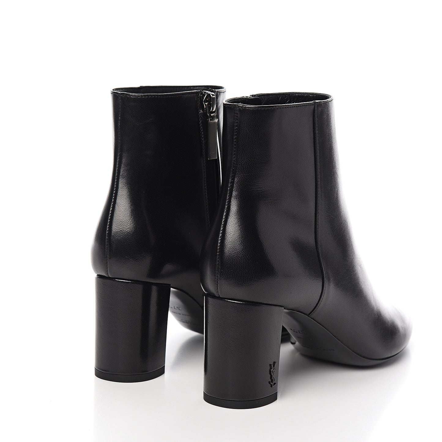 Nappa Loulou Ankle Zip Boot 37.5 Black
