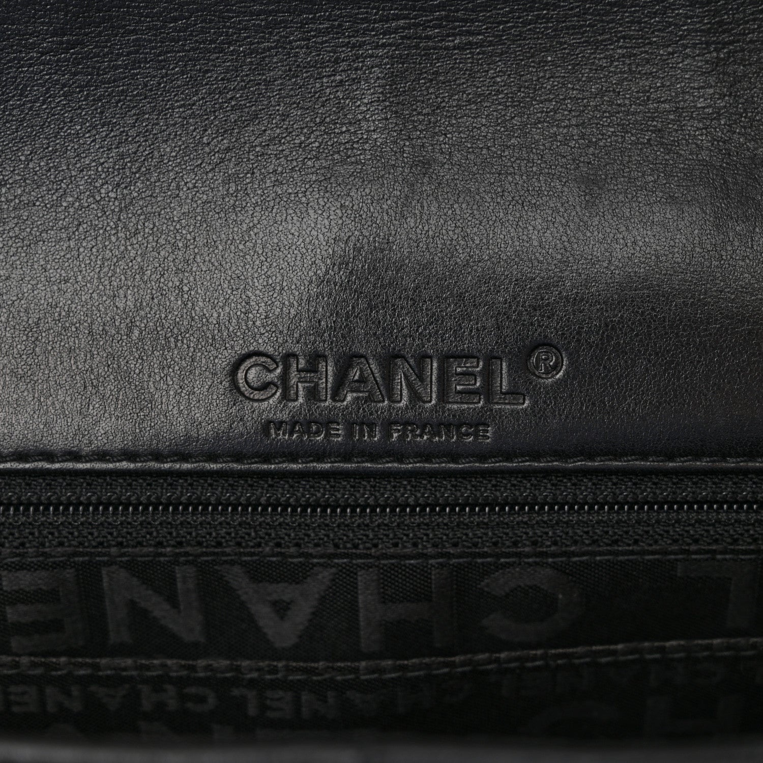 Chanel Lambskin Chocolate Bar Quilted Lambskin 5 Chain Flap Black 6 of 13