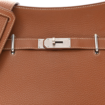 Hermes Taurillon Clemence Jypsiere 31 Gold 8 of 12