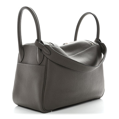 Hermes Taurillon Clemence Lindy 30 Etain 3 of 10