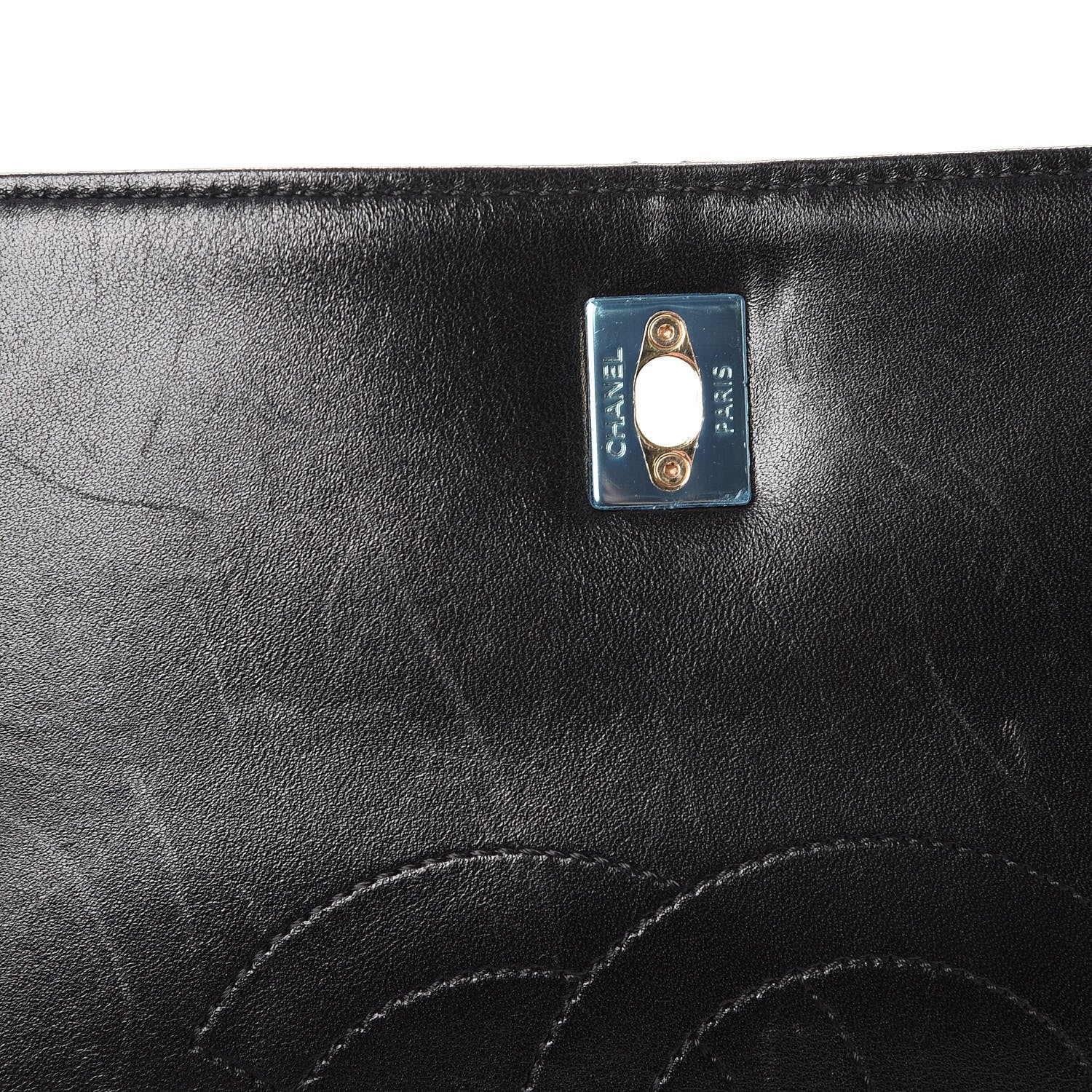 Chanel Lambskin Quilted Large Trendy CC Dual Handle Flap Bag Black 13 of 16