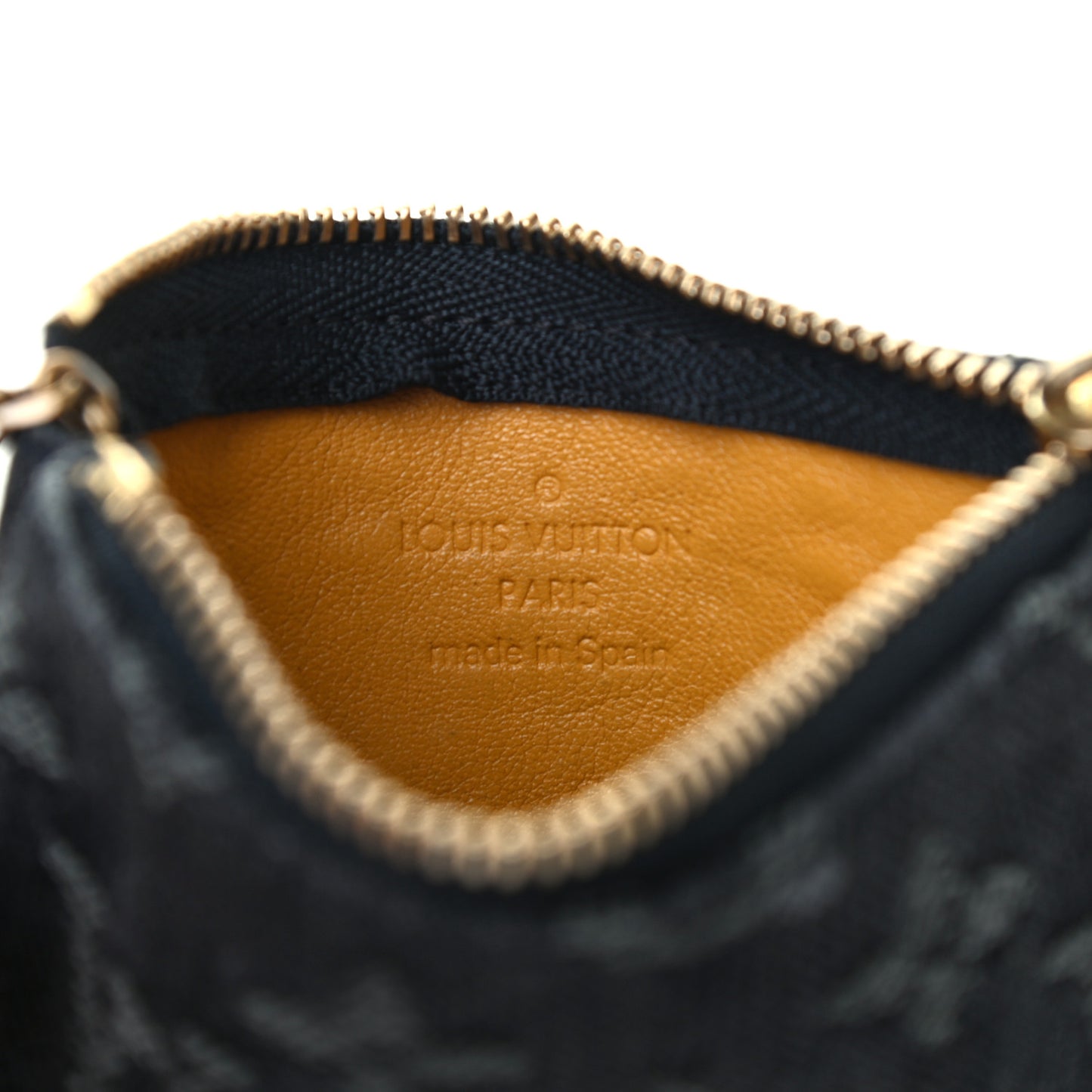 Denim Neo Key Pouch Black